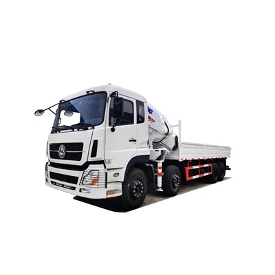 8x4f vrachtwagen gemonteerd 38 ton 6-sectie BOOM KNUCKLE CRANE